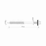 Suruburi pentru panouri sandwich GTRW-140 - imagine 2